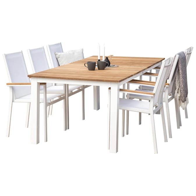 Matgrupp Venture Home Meya 200 med 6 Tilly Stolar