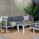 Loungegrupp Venture Home Copacabana med Parma Bord Utomhus