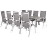 Matgrupp Venture Home Lova 160/240 med 8 Copacabana Stolar