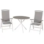 Cafégrupp Venture Home Parma med 2 Albany Stolar