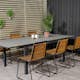 Matgrupp Venture Home Lova 160/240 med 6 Berfin Matstolar
