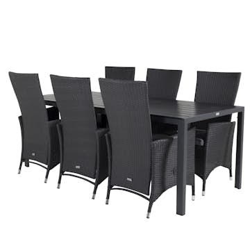 Matgrupp Utomhus Venture Home Break med 6 Padova Trädgårdsstolar