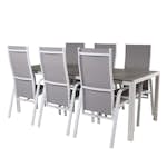 Matgrupp Utomhus Venture Home Break med 6 Copacabana Trädgårdsstolar