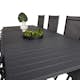 Matgrupp Venture Home Madrid 160/240 med 8 Bront Matstolar