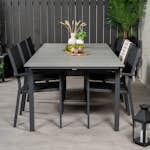 Matgrupp Venture Home Lova 224/324 med 6 Copacabana Karmstolar