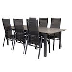 Matgrupp Venture Home Lova 224/324 med 6 Copacabana Stolar