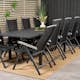 Matgrupp Venture Home Madrid 160/240 med 8 Alenya Stolar