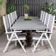 Matgrupp Venture Design Lova 224/324 med 10 Bront Stolar
