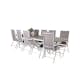 Matgrupp Venture Design Lova 224/324 med 10 Bront Stolar