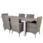 Matgrupp Venture Home Aleyna 152/210 med 6 Milwa Stolar