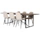 Matgrupp Venture Home Peo med 6 Pobbie Stolar Sammet