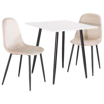 Matgrupp Venture Home Pobbie med 2 Stolar