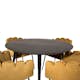 Matgrupp furniture/fashion Disa med 4 Limhamn Stolar