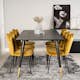Matgrupp furniture/fashion Disa med 6 Limhamn Light Stolar
