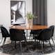 Matgrupp furniture/fashion Copenhagen med 6 Valentina Stolar