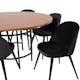 Matgrupp furniture/fashion Copenhagen med 6 Valentina Stolar