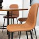 Matgrupp furniture/fashion Copenhagen med 6 Pobbie Konstläder Stolar
