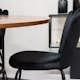 Matgrupp furniture/fashion Copenhagen med 4 Svarta Limhamn Light Stolar