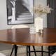 Matgrupp furniture/fashion Copenhagen med 4 Valentina Manchester Stolar