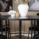 Matgrupp furniture/fashion Copenhagen med 4 Svarta Limhamn Light Stolar