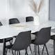 Matgrupp Sky Furniture Pobbie med 6 Pop Stolar