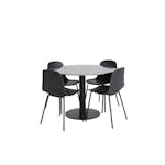 Matgrupp Venture Home Estelle med 4 Ardi Stolar
