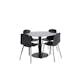 Matgrupp Venture Home Estelle med 4 Ardi Stolar