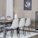 Matgrupp Venture Home Madde med 6 Phoi Stolar Sammet