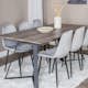Matgrupp Venture Home Madde med 6 Phoi Stolar Sammet