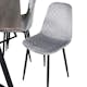 Matgrupp Venture Home Madde med 6 Phoi Stolar Sammet