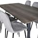 Matgrupp Venture Home Madde med 6 Phoi Stolar Sammet