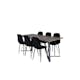 Matgrupp Venture Home Madde med 6 Phoi Stolar Sammet