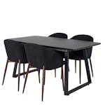 Matgrupp Venture Home Ina med 4 Archie Stolar