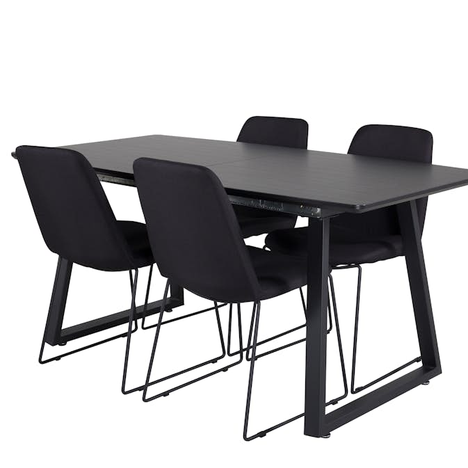 Matgrupp Venture Home Ina med 4 Muscot Stolar