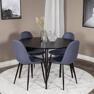 Matgrupp Venture Home Dipp med 4 Polar stolar