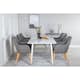 Matgrupp Venture Home Polar med 6 Comfort stolar Tyg