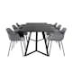 Matgrupp Venture Home Marina med 6 Comfort Plastic stolar