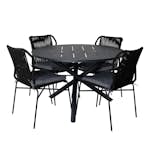 Matgrupp Venture Home Ande med 4 Julle Matstolar