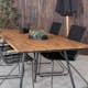 Matgrupp Venture Home Chane med 4 Billy Karmstolar