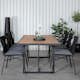 Matgrupp Venture Design King med 6 Julle Stapelbara Matstolar