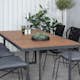 Matgrupp Venture Design King med 6 Julle Stapelbara Matstolar