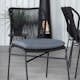 Matgrupp Venture Design King med 6 Julle Stapelbara Matstolar