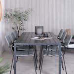 Matgrupp Utomhus Venture Home Bront med 6 Leon Trädgårdsstolar