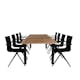 Matgrupp Venture Home Perla med 8 Aspen Matstolar