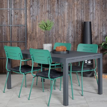 Matgrupp Venture Home Marbella med 4 Nice Stolar