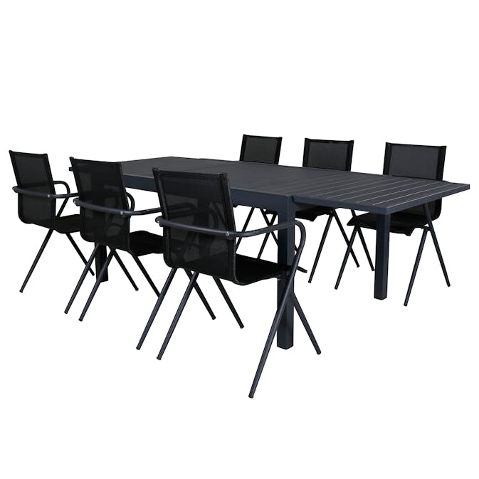 Matgrupp Venture Home Marbella med 6 Act Stolar