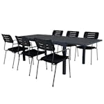 Matgrupp Venture Home Marbella med 6 Nice Stolar