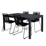 Matgrupp Venture Home Marbella med 4 Levi Stolar