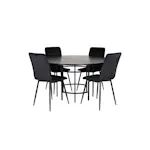 Matgrupp furniture/fashion Copenhagen Ø140 cm med 4 Windu Stolar