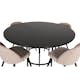 Matgrupp furniture/fashion Copenhagen Ø140 cm med 4 Velvet Stolar
